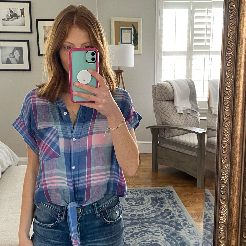 Rails cropper button up